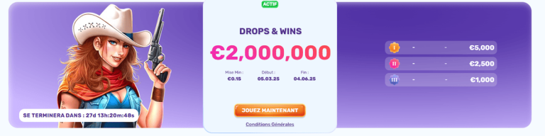 Slots Palace Casino Drops Wins